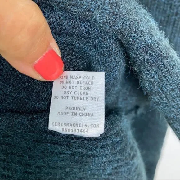 Kerisma High Low Short Sleeve Sweater S/M - Picture 8 of 8